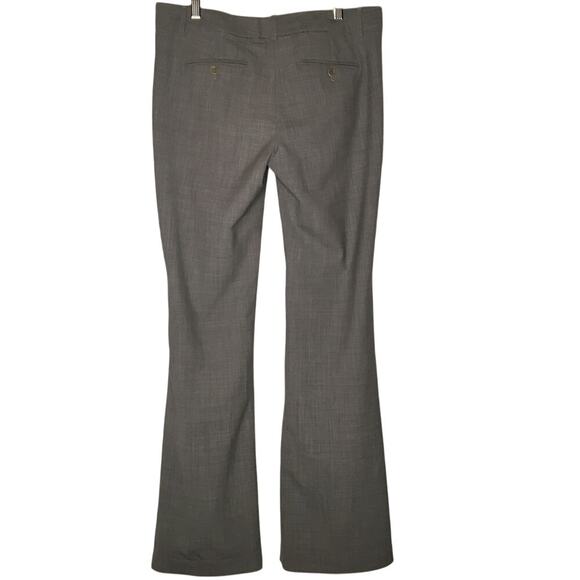 Theory for Bergdorf Goodman Women's Size 10 Slacks Pants Wide Leg Pockets Grey - Picture 2 of 5